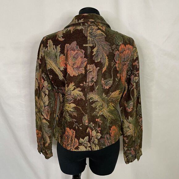 DKNY Jeans Tapestry Autumnal Blazer - Women’s M - Picture 2 of 8